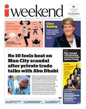 Cover of iNews Weekend