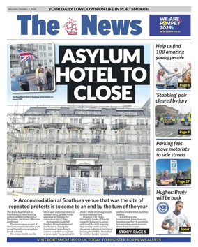 Cover of Portsmouth News