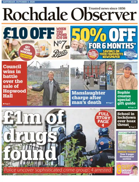 Cover of Rochdale Observer
