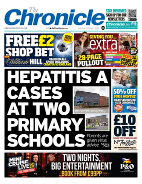 Cover of The Chronicle (South Tyneside and Durham)