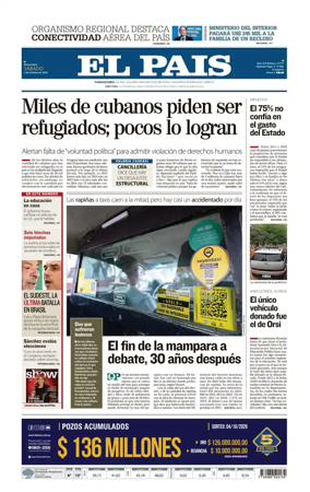 Cover of El Pais (Uruguay)