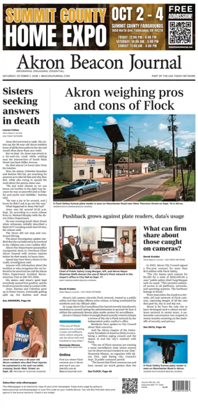 Cover of Akron Beacon Journal