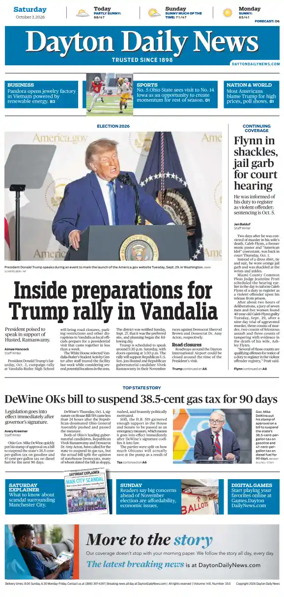 Cover of Dayton Daily News