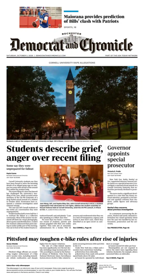 Cover of Democrat and Chronicle