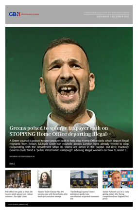 Cover of GB News UK