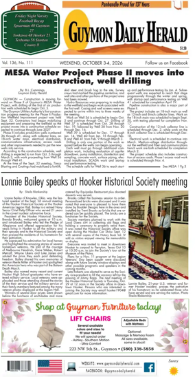 Cover of Guymon Daily Herald