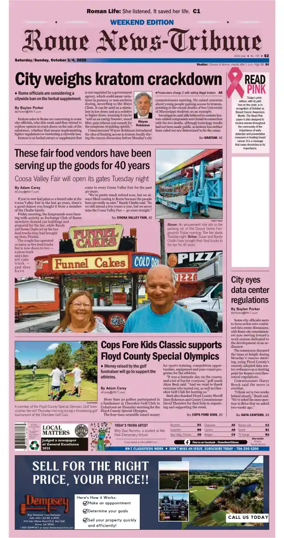 Cover of Rome News-Tribune