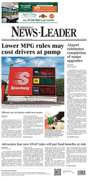 Cover of Springfield News-Leader