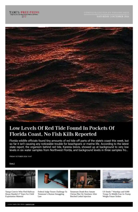 Cover of Tampa Free Press