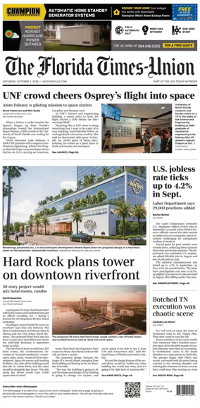 Cover of The Florida Times-Union