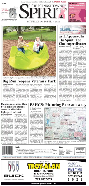 Cover of The Punxsutawney Spirit