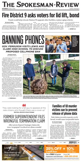Cover of The Spokesman-Review (Spokane)