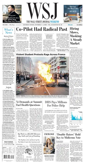 Cover of The Wall Street Journal