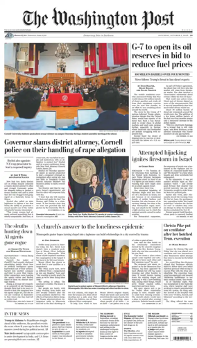 Cover of The Washington Post