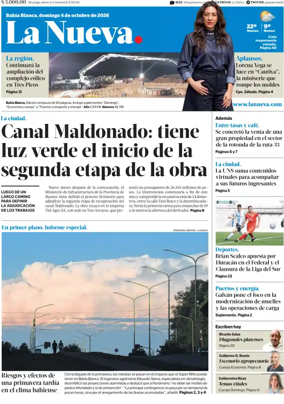 Cover of La Nueva Domingo