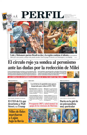 Cover of Perfil (Domingo)