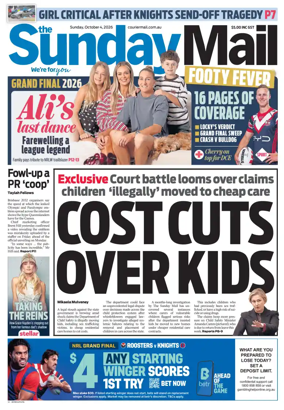 Cover of The Courier-Mail