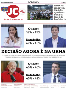 Cover of Jornal do Commercio