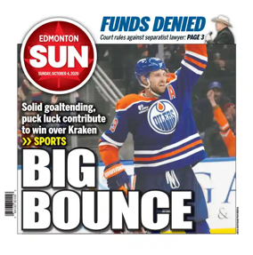 Cover of Edmonton Sun