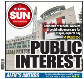 Cover of Ottawa Sun