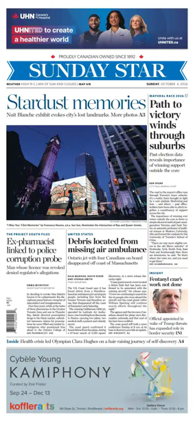 Cover of Toronto Star