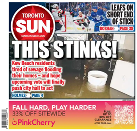Cover of Toronto Sun