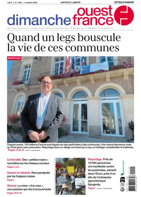 Cover of Dimanche Ouest France (Cotes-d'Armor)