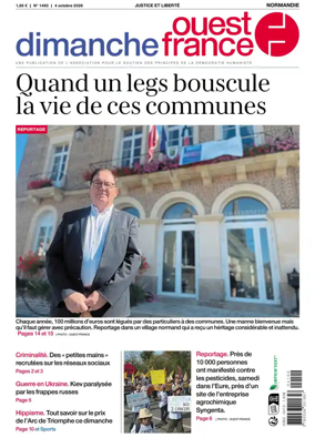 Cover of Dimanche Ouest France (Normandie)