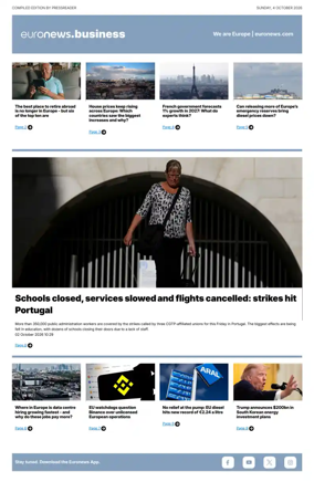 Cover of Euronews Business