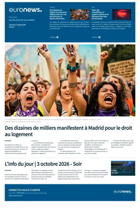 Cover of EuroNews (French Edition)