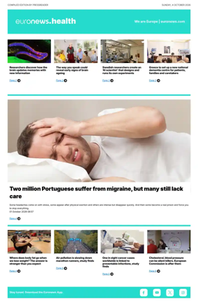 Cover of Euronews Health (English) Compiled Edition