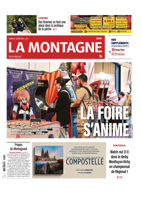 Cover of La Montagne (Vichy)