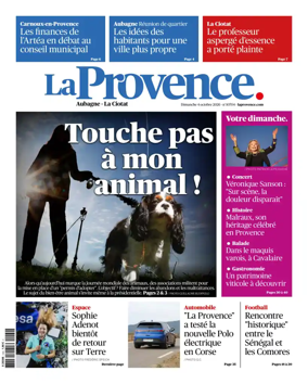 Cover of La Provence Aubagne-La Ciotat
