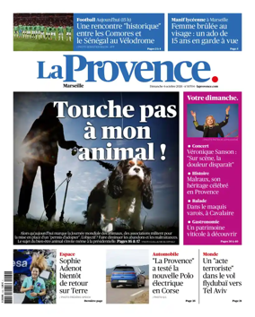Cover of La Provence Marseille