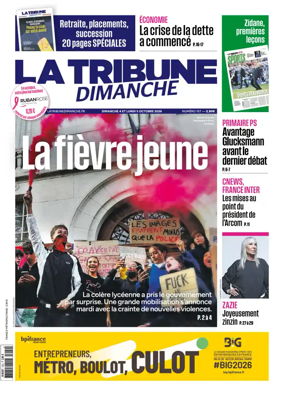 Cover of La Tribune Dimanche (France)