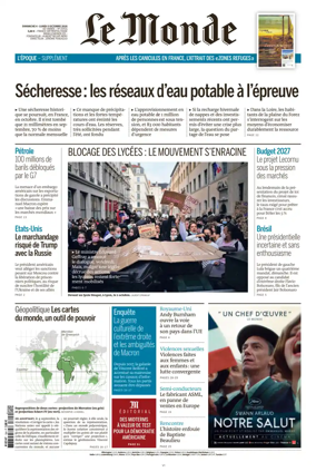 Cover of Le Monde (CRF)