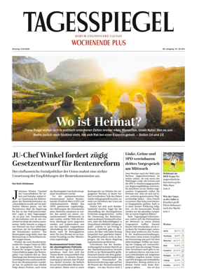 Cover of Der Tagesspiegel