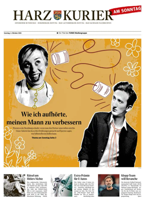 Cover of Harz Kurier am Sonntag
