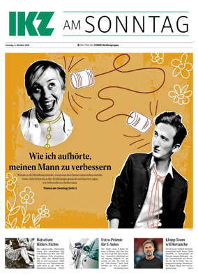 Cover of Iserlohner Kreisanzeiger und Zeitung (IKZ am Sonntag)