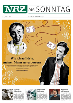 Cover of Neue Rhein Zeitung (NRZ am Sonntag)