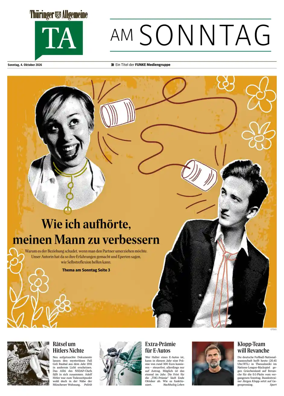 Cover of Thuringer Allgemeine (TA am Sonntag)