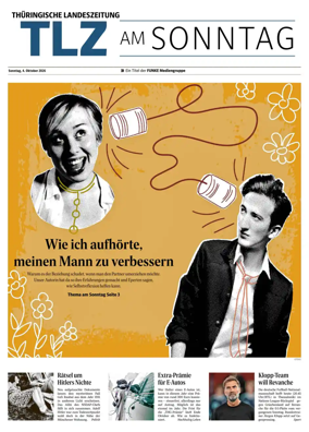 Cover of Thuringische Landeszeitung (TLZ am Sonntag)