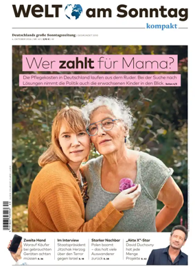Cover of Welt am Sonntag - kompakt
