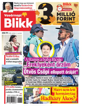 Cover of Vasarnapi Blikk