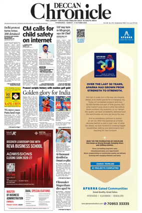 Cover of Deccan Chronicle