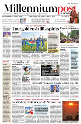 Cover of Millennium Post