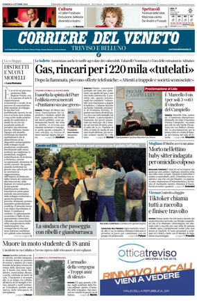 Cover of Corriere del Veneto (Treviso e Belluno)