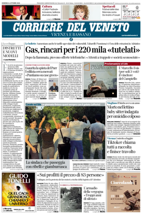Cover of Corriere del Veneto (Vicenza e Bassano)