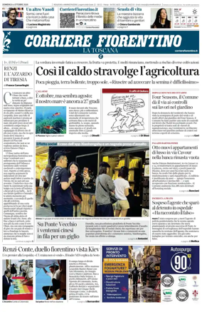 Cover of Corriere Fiorentino