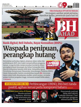 Cover of Berita Harian